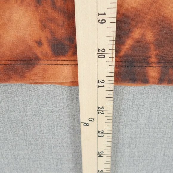 Yeezus Kanye Shirt Youth Extra Large Black Orange Tie-Dye Short Sleeve Crew Neck - Picture 7 of 8